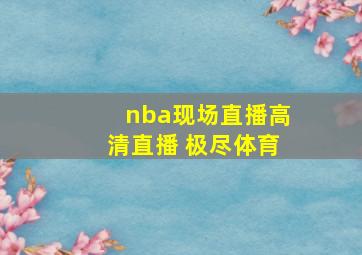 nba现场直播高清直播 极尽体育